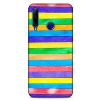 Lopard Huawei Honor 20 Lite Uyumlu Kılıf Wood'X (22) Tam Koruma Kılıfı Desenli