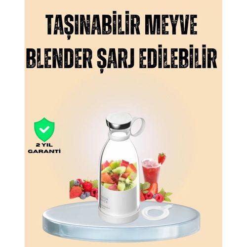 1200mah Şarjlı, Hafif Ve Pratik Taşınabilir Blender
