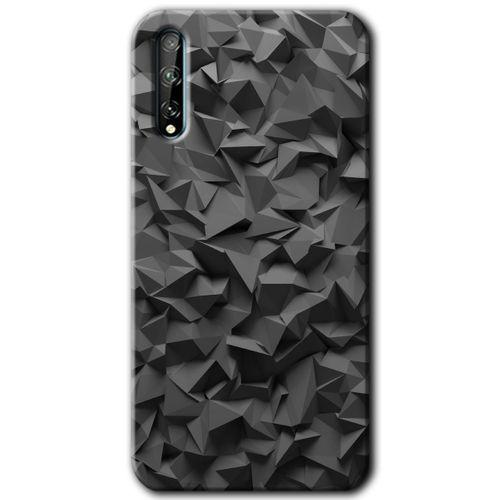 Huawei P Smart S Kılıf HD Desen Baskılı Arka Kapak - Dark Broke