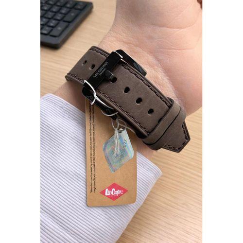Lee Cooper Deri Kordon İç Fonksiyonları Aktif 5 Atm Suya Dayanıklı Erkek Kol Saati ELC.08331.642