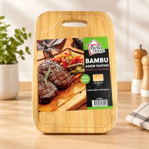 Lüks 22x32 Bambu Kesim Panosu