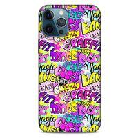 Graffitix (11) Desenli Silikon Kapak Apple iPhone 12 Pro Max Kılıf