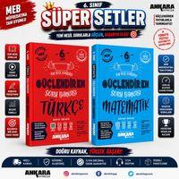 Ankara Yayıncılık 6.Sınıf Türkçe ve Matematik Güçlendiren Soru Bankası Seti 2 Kitap