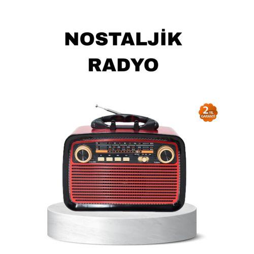 Bluetooth’lu LED Işıklı Nostaljik Müzik Kutusu – Ahşap Dokulu, Vintage Tasarım ve Yüksek Ses Kalitesi