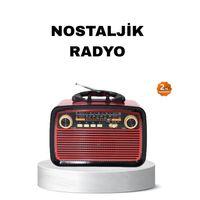 Bluetooth’lu LED Işıklı Nostaljik Müzik Kutusu – Ahşap Dokulu, Vintage Tasarım ve Yüksek Ses Kalitesi