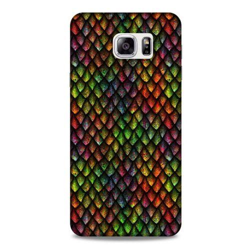 Samsung Galaxy Note 5 Kılıf Dragons (6) Silikon Kılıf Ejderha Skin Çok Renkli