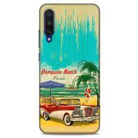 Retro (16) Desen Kalın Kılıf Renkli Xiaomi Mi A3 Kılıf