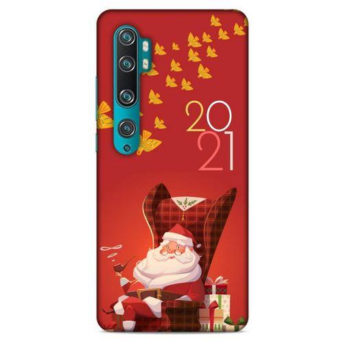 Yılbaşı Süsleri 03 Xiaomi Mi Note 10 Kılıf Silikon Kapak