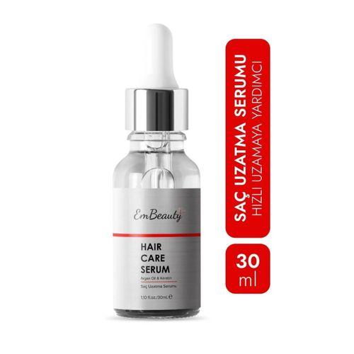 Embeauty Hızlı Saç Uzatma Serumu, Argan Ve Keratin Özlü Dökülme Karşıtı 30 Ml