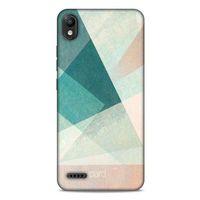 LG K20 2019 Kılıf Pastel Renkler (24) Darbe Emici Kılıf Yeşil Beyaz