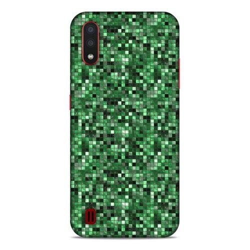 Lopard Samsung Galaxy A01 Uyumlu Kılıf PiXel (10) Full Koruma Kılıfı Bloklar