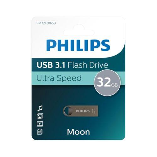 PHILIPS FM32FD165B, 32GB, USB 3.1, Moon, Uzay Grisi, Flash Disk