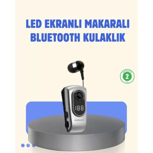 Titreşimli Bluetooth Kulaklık – Uzun Pil Ömrü, Dijital Ekranlı Kablosuz Tasarım