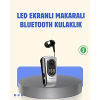 Titreşimli Bluetooth Kulaklık – Uzun Pil Ömrü, Dijital Ekranlı Kablosuz Tasarım