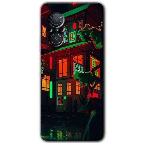 Huawei Nova 9 SE HD Baskılı Kılıf + 9D Tam Ekran Koruyucu - China Street