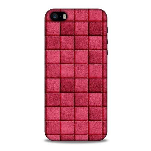 Apple iPhone SE Kılıf Patchwork (29) Arka Koruma Kılıfı Pembe