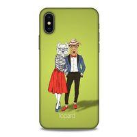 Apple iPhone XS Kılıf FunnyMaX (14) Lansman Kılıf Fıstık Yeşili