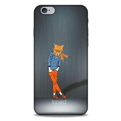 Apple Iphone 6S Plus Kılıf FunnyMaX (48) Bumper Kılıf Turuncu Tilki