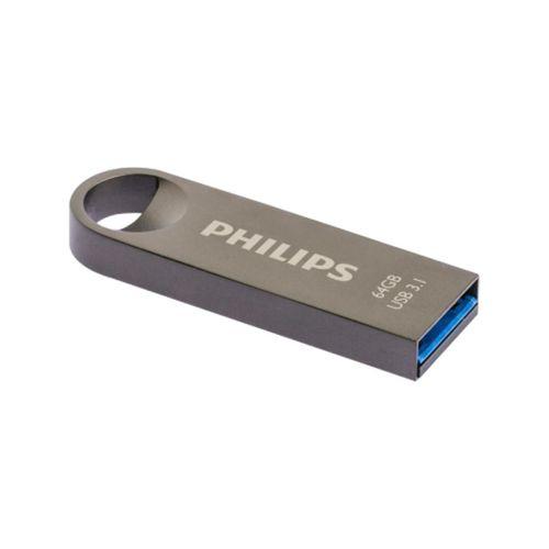 PHILIPS FM64FD165B, 64GB, USB 3.1, Moon, Uzay Grisi, Flash Disk
