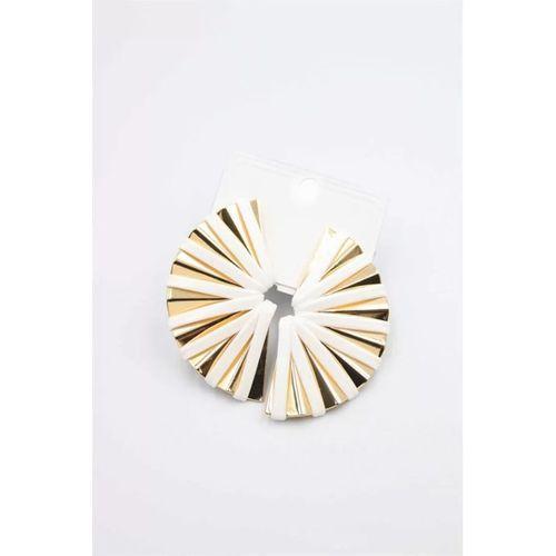 Derili Küpe - Beyaz