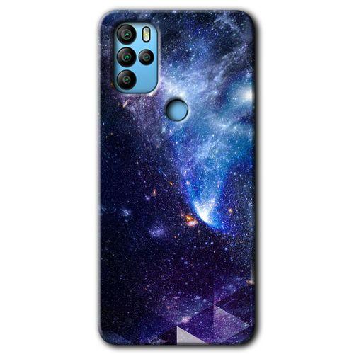 Omix X500 HD Baskılı Kılıf + 9D Tam Ekran Koruyucu - Galaksi
