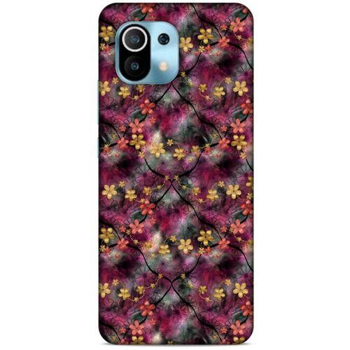 Xiaomi Mi 11 Uyumlu Kılıf Pembe Delisi (10) Full Koruma Kılıfı Çiçek