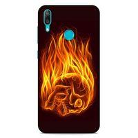 Lopard Huawei Y7 Prime 2019 Uyumlu Kılıf FireX (50) Shockproof Kılıf İskelet Kafa