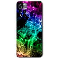 Xiaomi Redmi Note 11 Pro Plus 5G Kılıf HD Desen Baskılı Arka Kapak - Smoke Colorful