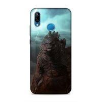 Huawei P20 Lite Uyumlu Kılıf BMovie (26) Tpu Silikon Kılıf Godzilla