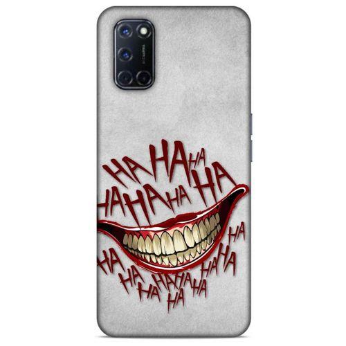 Oppo A92 Uyumlu Kılıf Joker (6) Silikon Kılıf Bordo