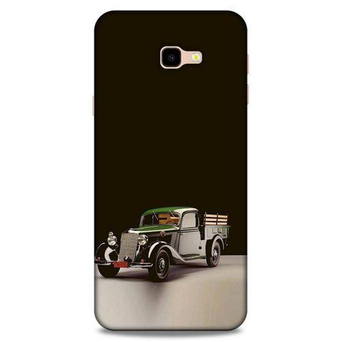 Lopard Samsung Galaxy J4 Plus Uyumlu Kılıf PickUpX (48) Bumper Kılıf Yeşil Siyah