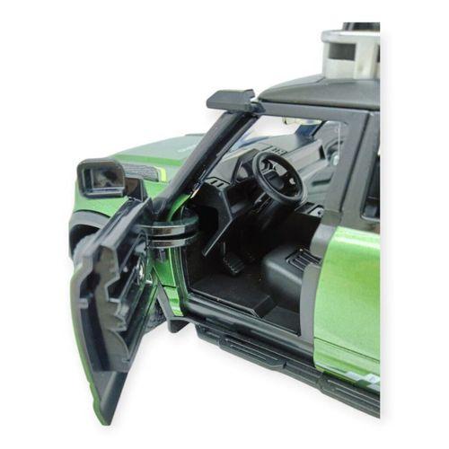 Sesli Işıklı Off- Road Araba 17 cm - D700-07 - Yeşil
