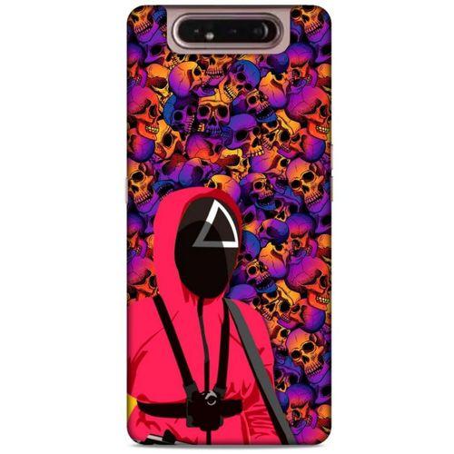 Samsung Galaxy A80 Uyumlu Kılıf Squid Game (39) Liquid Crystal Kılıf Soo-Yun