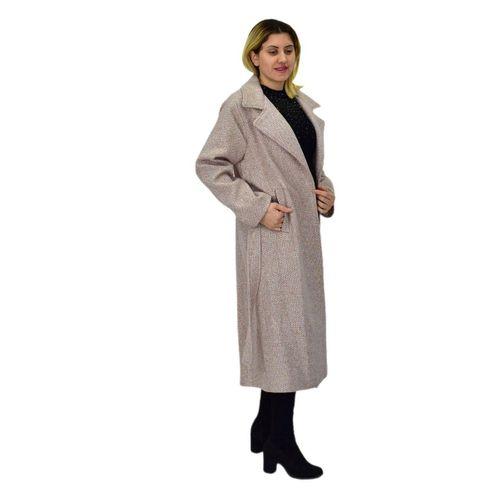 Kadın Pıtırcık Uzun Kaşe Kaban BGL-ST04120