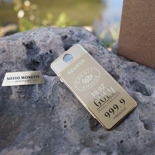 Gold Silvio Monetti Elektronik Çakmak