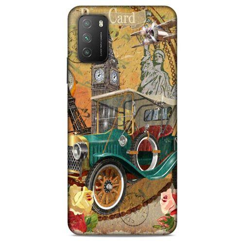 Lopard Xiaomi Poco M3 Uyumlu Kılıf Retro (37) Silicone Cover