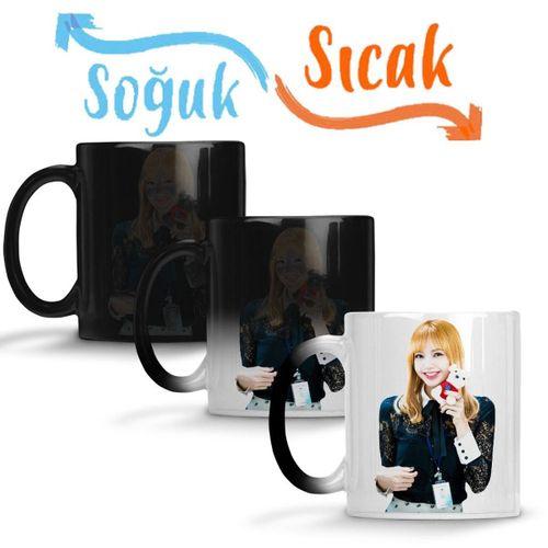 Blackpink Lisa Sihirli Kupa Bardak Porselen