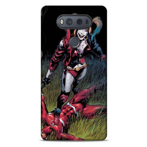 LG K61 Uyumlu Kılıf Harley Quinn (40) Fit Silikon Kılıf Leylak