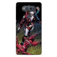 LG K61 Uyumlu Kılıf Harley Quinn (40) Fit Silikon Kılıf Leylak