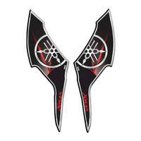 YAMAHA Yamaha Xmax 2018 - 2022 Uyumlu Yan Pad 002