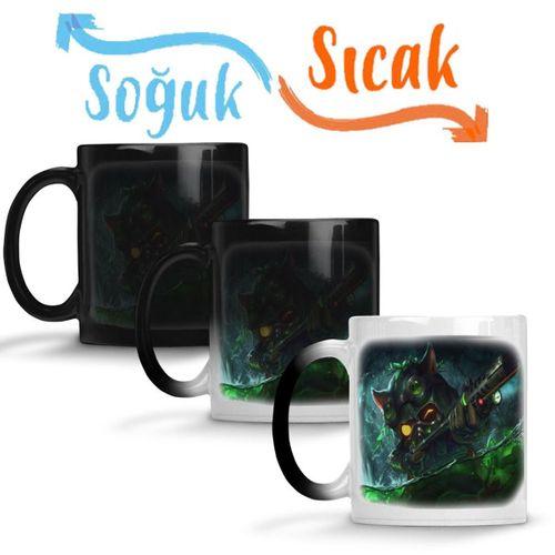 Teemo Sihirli Kupa Bardak Porselen