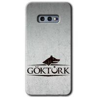 Potkal Hediye Fabrikası Samsung Galaxy S10e Kılıf HD Desen Baskılı Arka Kapak - Göktürk
