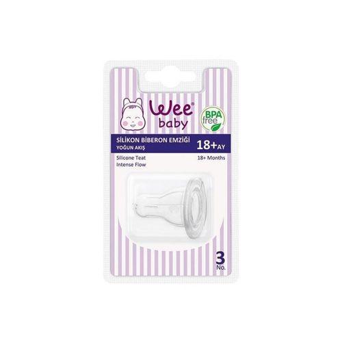 Wee Baby Wee Baby Silikon Biberon Emziği Yoğun Akış No:3 822