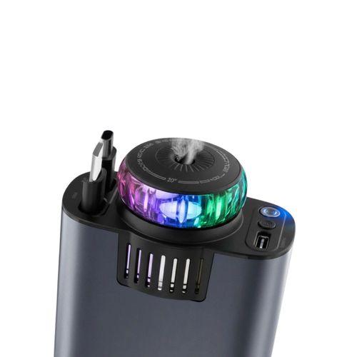 Araç İçin Hızlı Şarj Destekli Nemlendirici Ve Koku Difüzörü