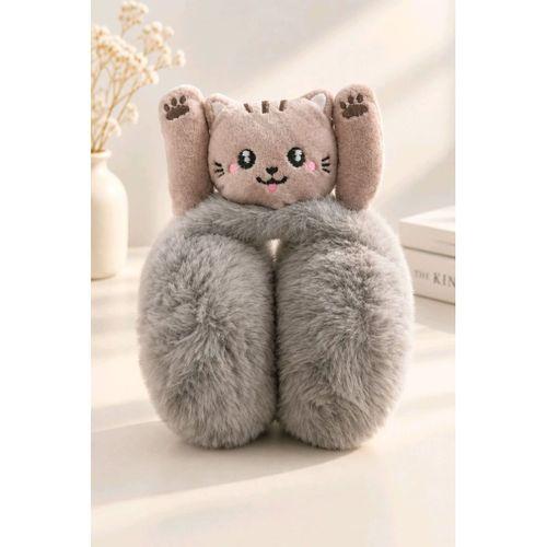 Monalisa Home Lüks Renkli Figürlü Peluş Kulaklık