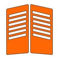 SEVGENT Cg Florasan Turuncu Yan Kapak Sticker