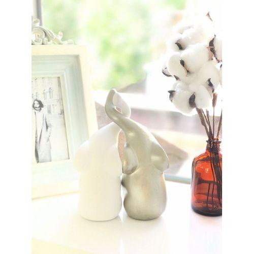 Dekoratif Fil Biblo seti 2'li