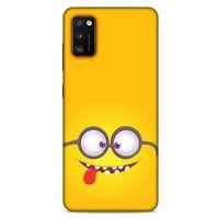 Lopard Samsung Galaxy A41 Uyumlu Kılıf Emojix (86) Glitter Kılıf