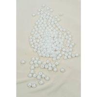 Yuvarlak Boncuk İçten Boncuklu Bileklik Çanta Boncuğu 8 mm 50 gr Beyaz - BNC470