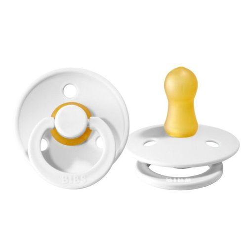 Bibs Bibs Colour Kauçuk Emzik 6-18 Ay White
